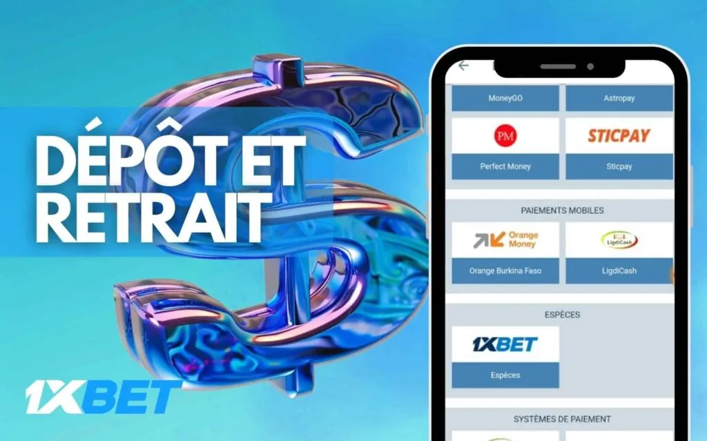 1xbet Sénégal Méthodes de dépôt et de retrait
