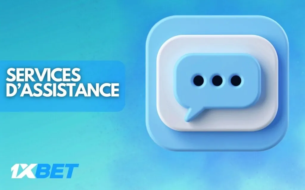 1xbet Sénégal Services d’assistance l'information