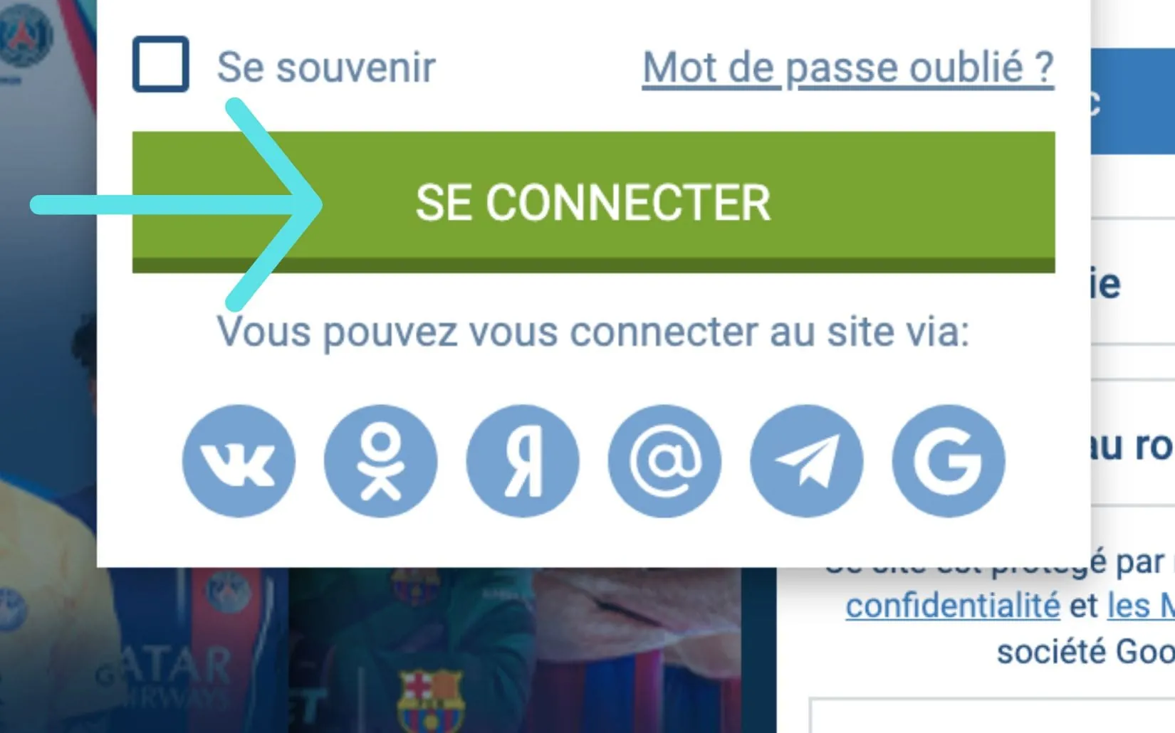 1xbet Sénégal se connecter